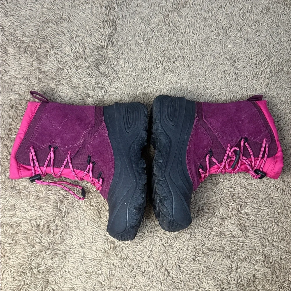 The North Face stylish pink